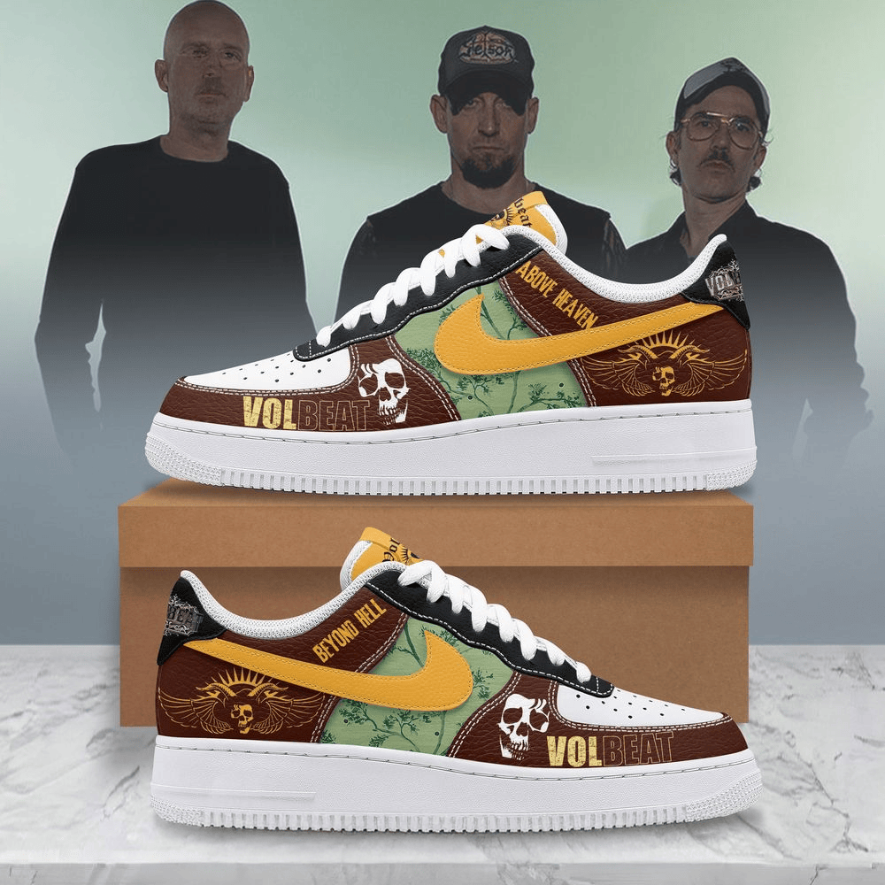 Volbeat Greatest Of All Tours Worldwide Nike Air Force 1 Gifts For Father'S Day From Wife
