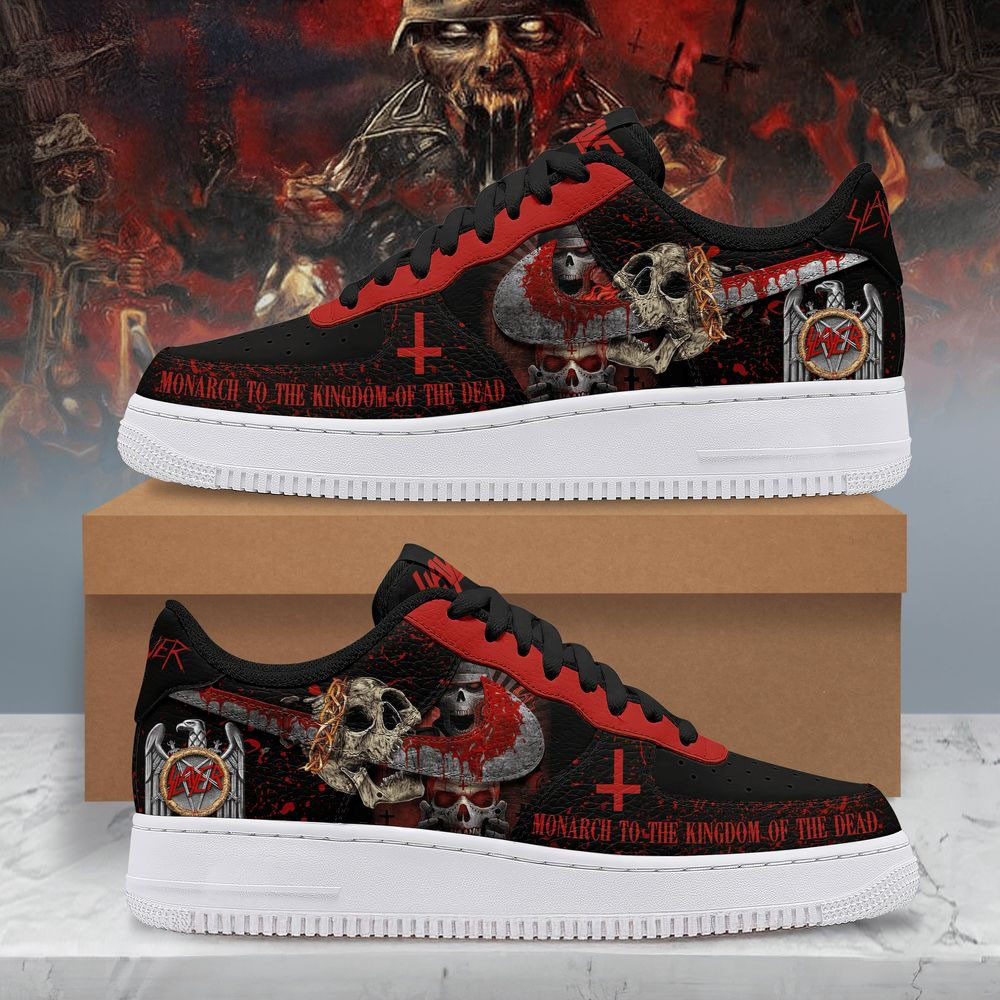 Slayer Monarch To The Kingdom Of The Dead Nike Air Force 1 Best For Husband