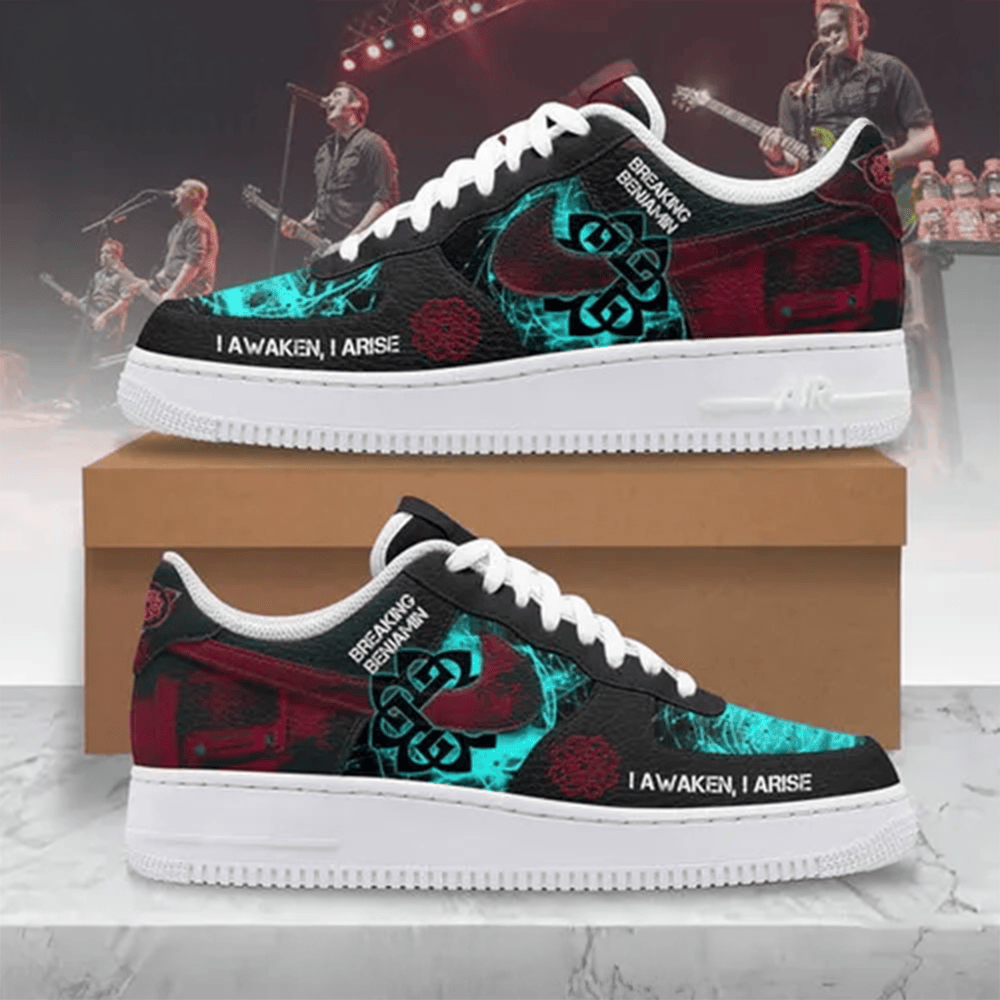 Breaking Benjamin Nike Air Force 1 Breaking Benjamin Merch