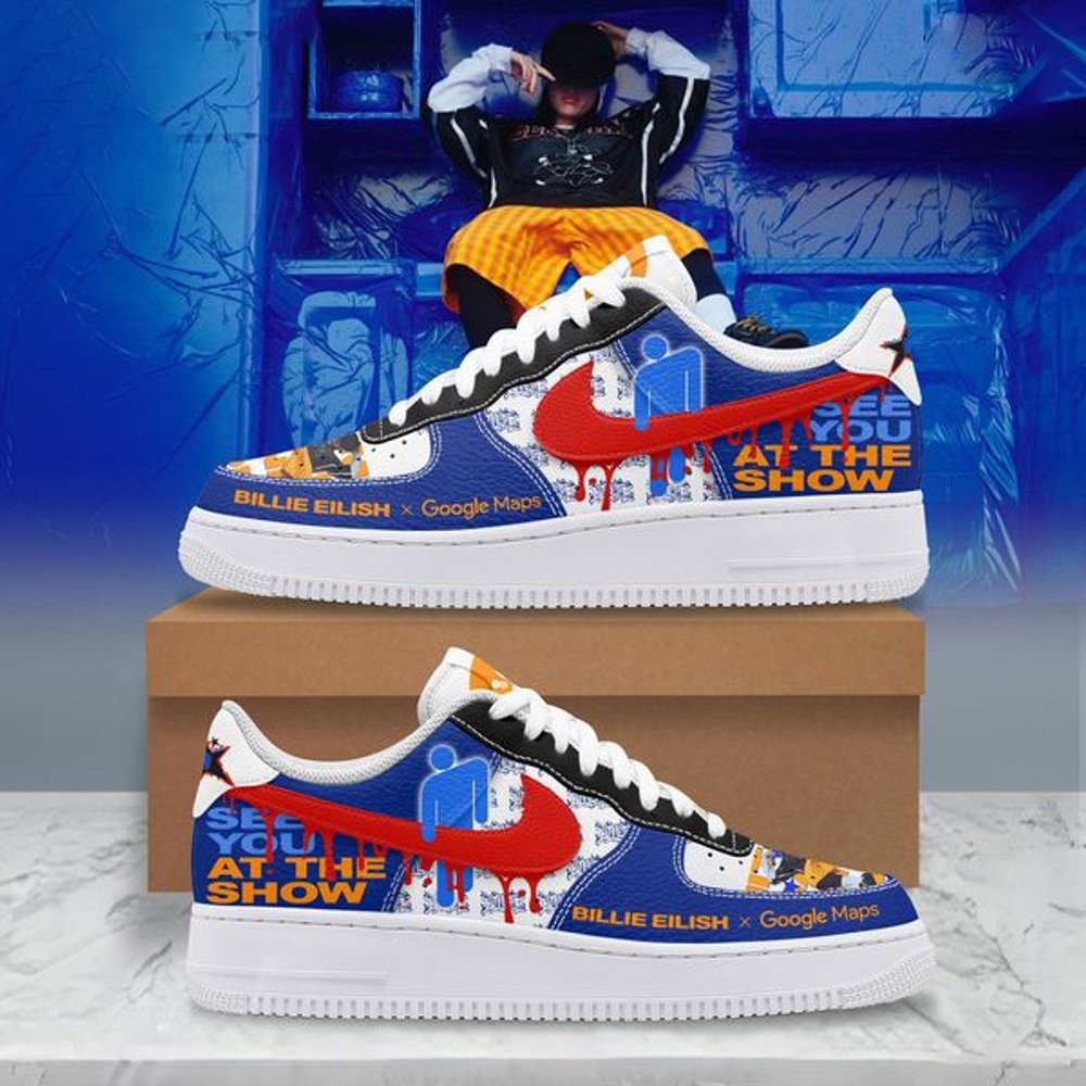 Billie Eilish See You At The Show Nike Air Force 1 Billie Eilish Merch