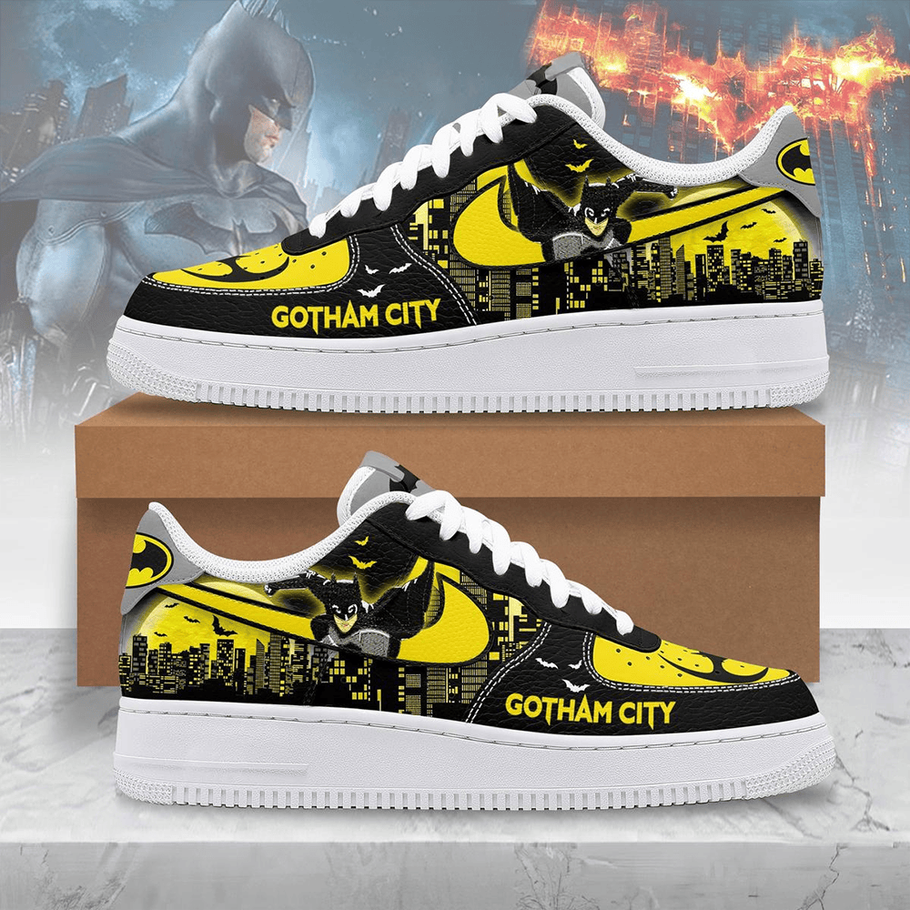 Batman Gotham City Air Force 1 Shoes Batman Merch