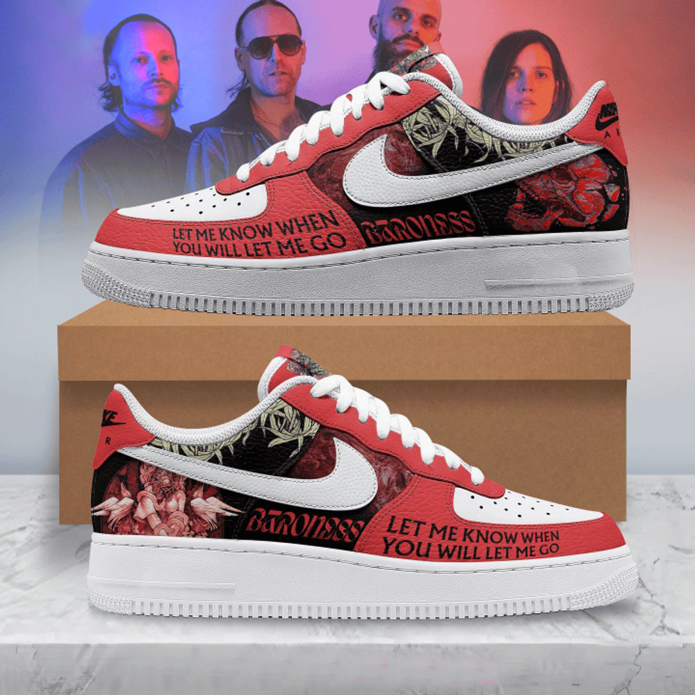 Baroness Band Air Force 1 Baroness Merch For Band Fans Good Fathers Day Gifts