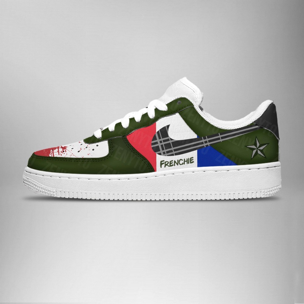The Boys Frenchie Nike Custom Air Force 1 Shoes For Men Women