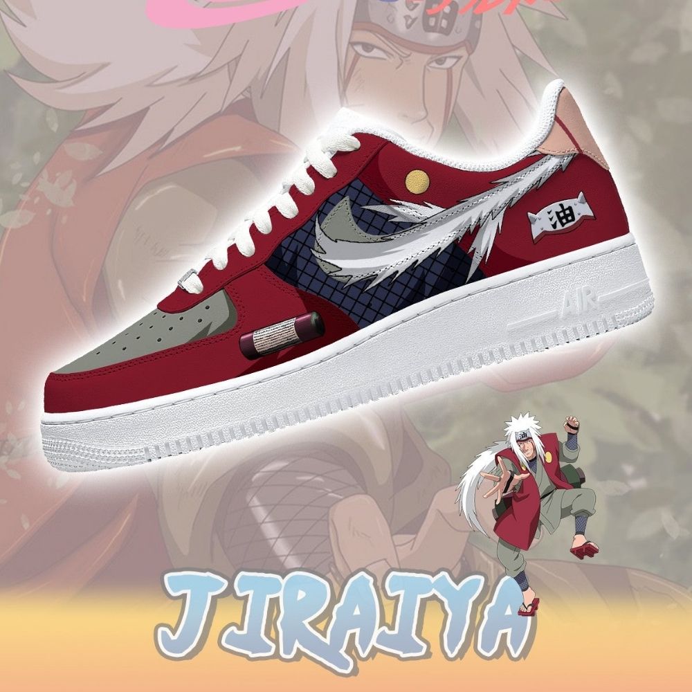 Sannin Jiraiya Naruto Air Force 1 Shoes Sneakers For Anime Fans