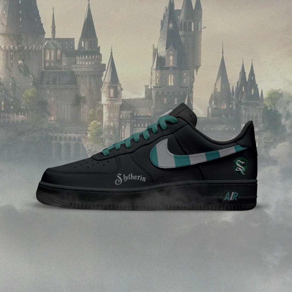 Hogwart Sytherin Air Force 1 Shoes For Men Women