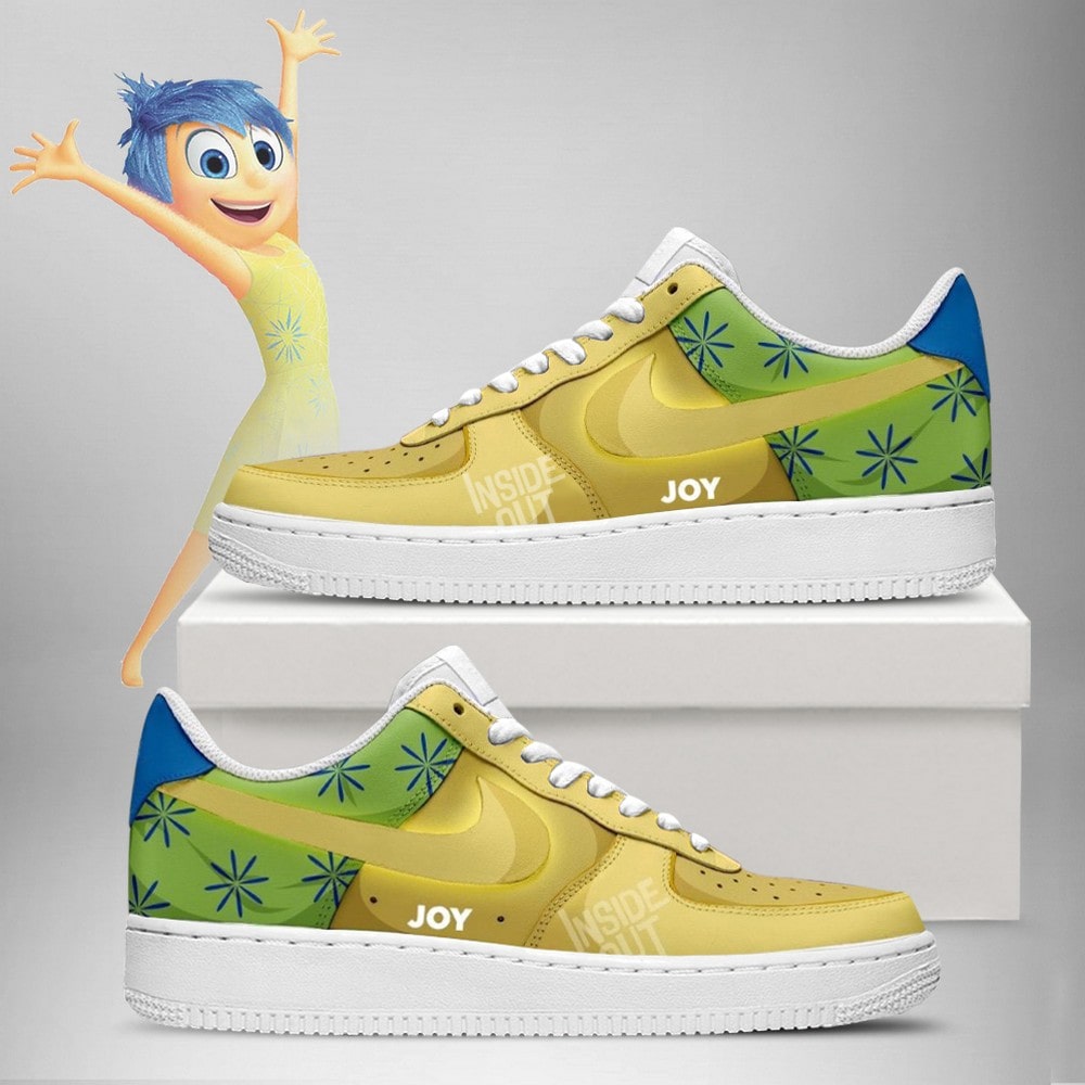 Joy Inside Out Nike Custom Air Force 1 Shoes For Men Women