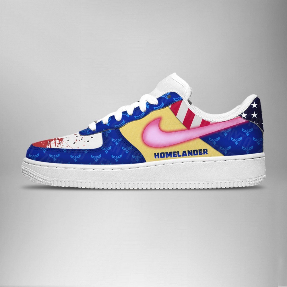 The Boys Homelander Nike Custom Air Force 1 Shoes For Men Women