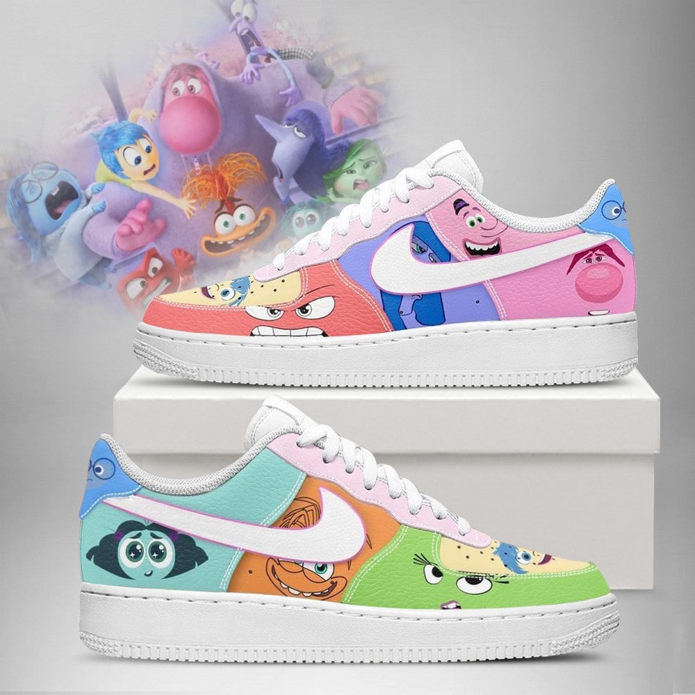 Inside Out Nike Custom Air Force 1 Shoes For Men Women