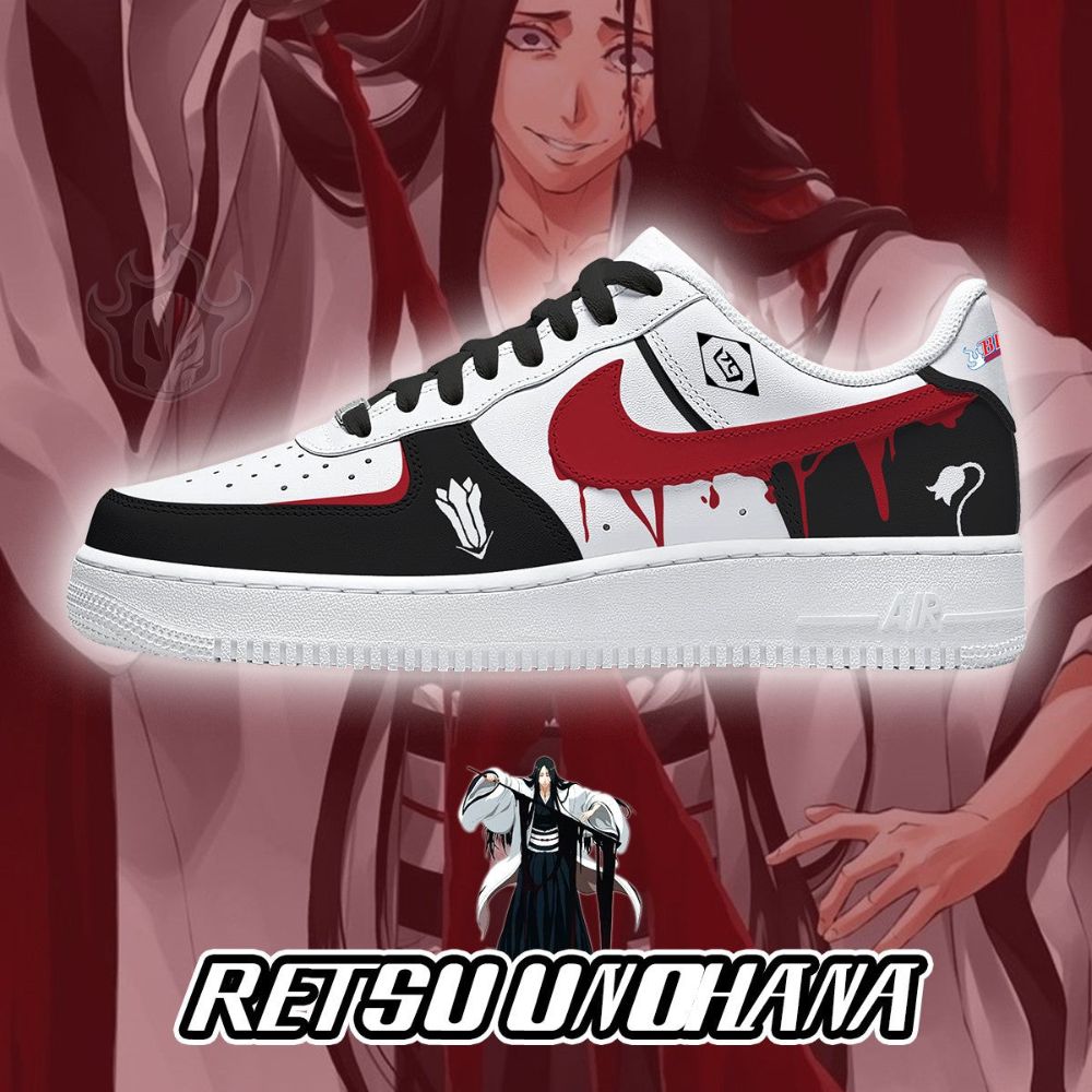 Retsu Unohana Bleach Air Force 1 Shoes Sneakers For Anime Fans