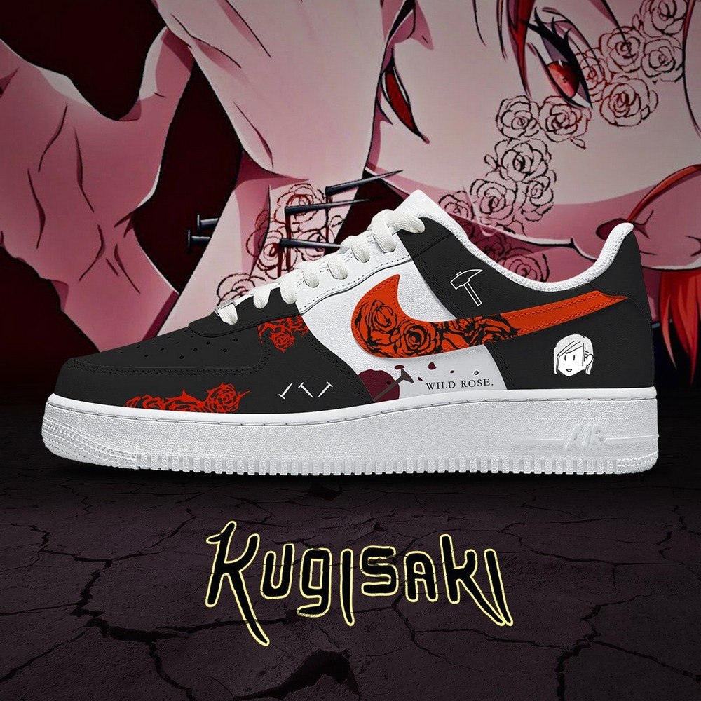 Nobara Kugisaki Hot Anime Jujutsu Kaisen Air Force 1 Shoes Sneakers For Anime Fans