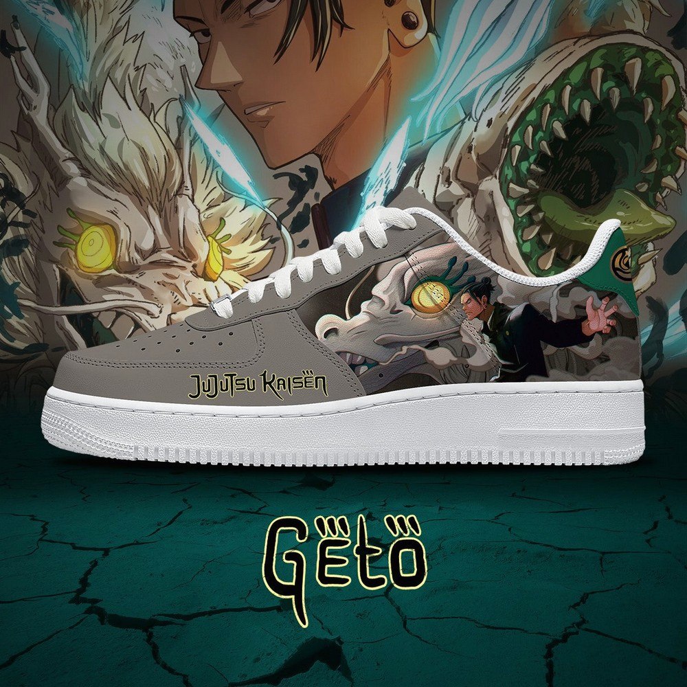 Suguru Geto Hot Anime Jujutsu Kaisen Air Force 1 Shoes Sneakers For Anime Fans
