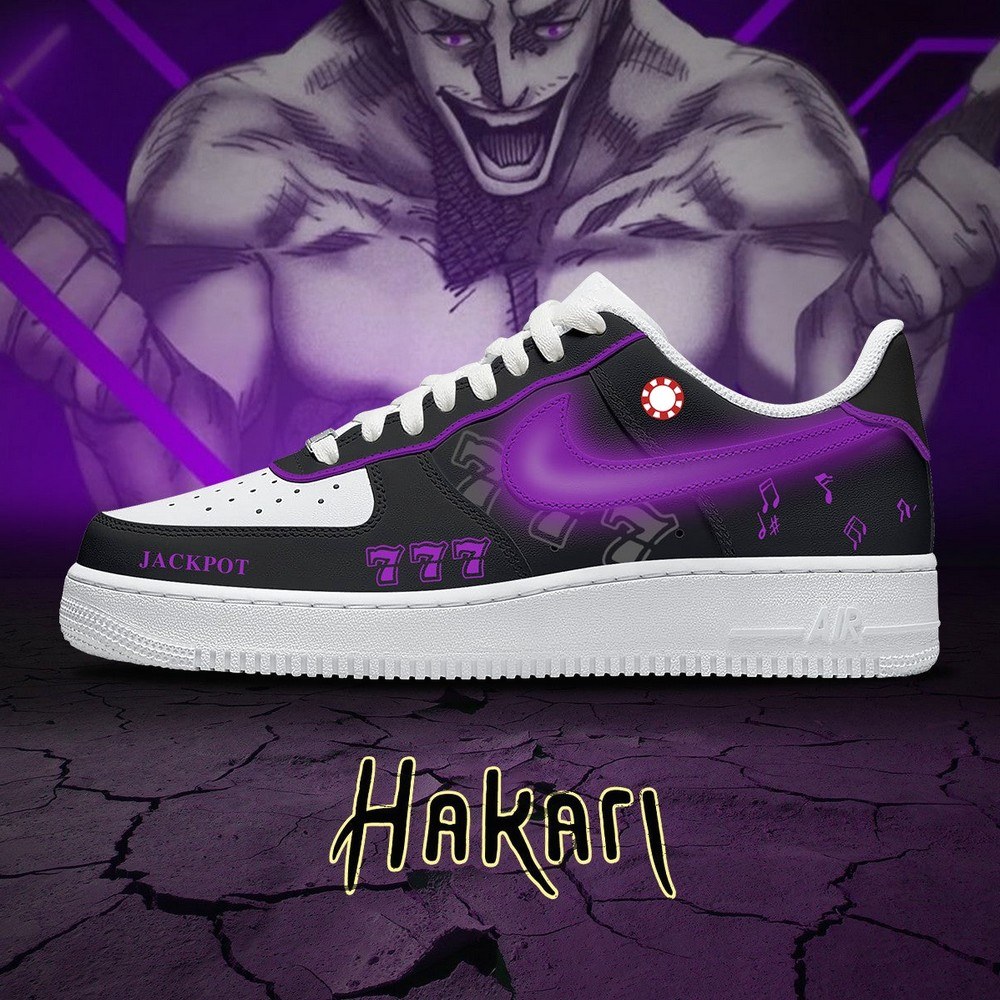 Kinji Hakari Jujutsu Kaisen Air Force 1 Shoes Sneakers For Anime Fans