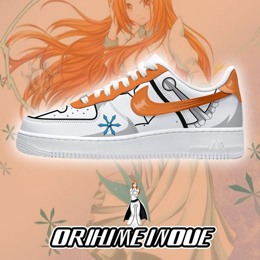 Orihime Inoue Bleach Air Force 1 Shoes Sneakers For Anime Fans