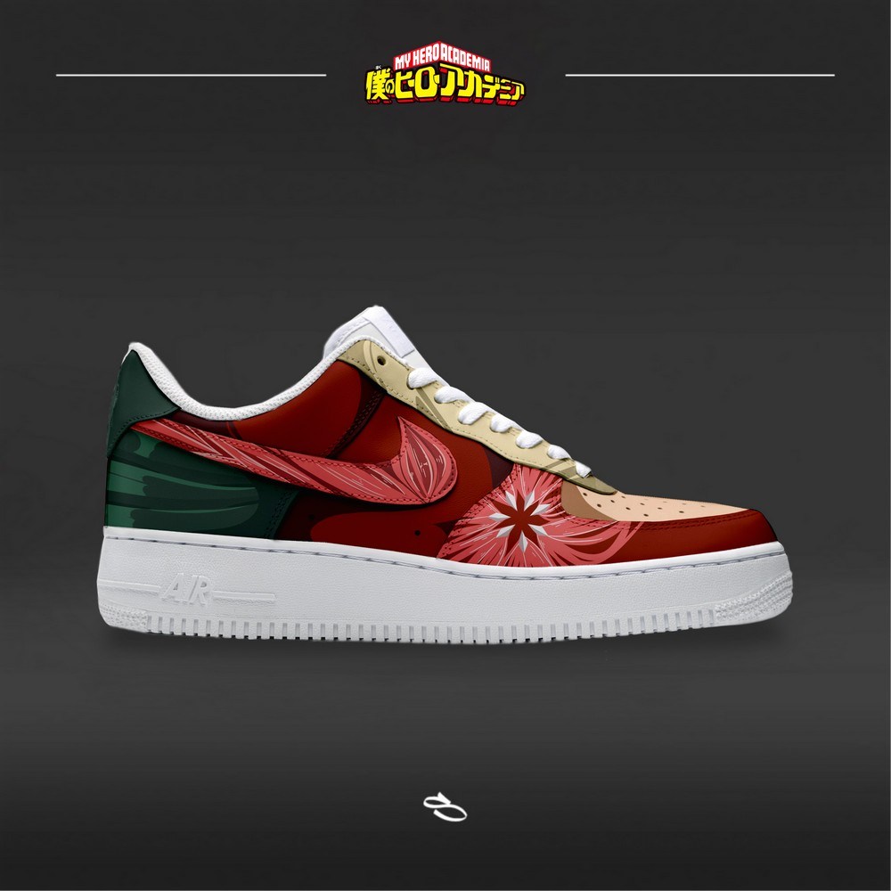 Muscular My Hero Academia Air Force 1 Shoes Sneakers Gift For Anime Fans