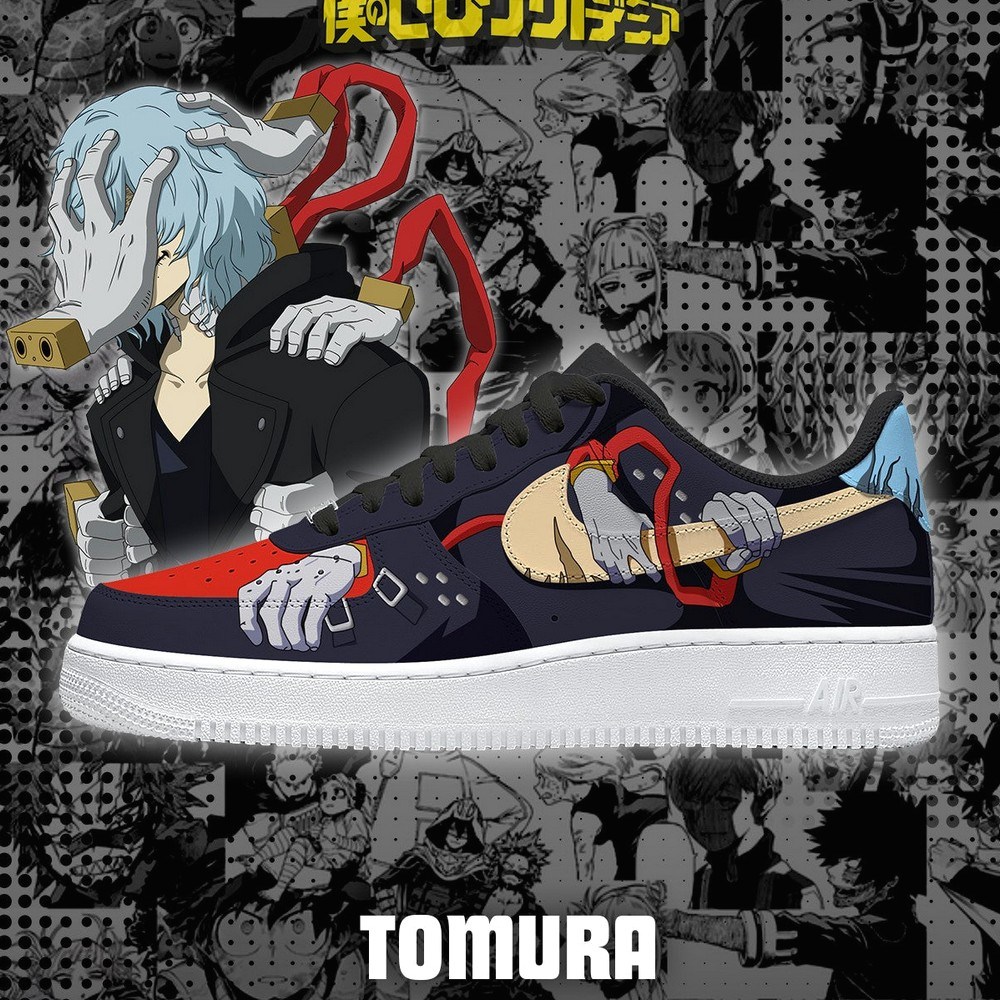 Tomura Shigaraki My Hero Academia Air Force 1 Shoes Sneakers Gift For Anime Fans