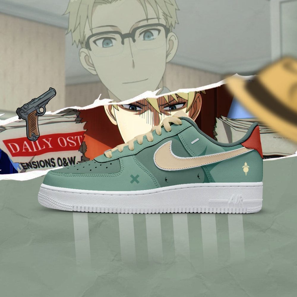 Loid Forger Spy X Family Air Force 1 Shoes Sneakers Gift For Anime Fan