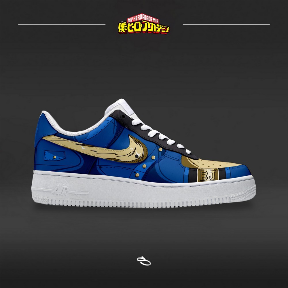 Jeanist My Hero Academia Air Force 1 Shoes Sneakers For Anime Fans