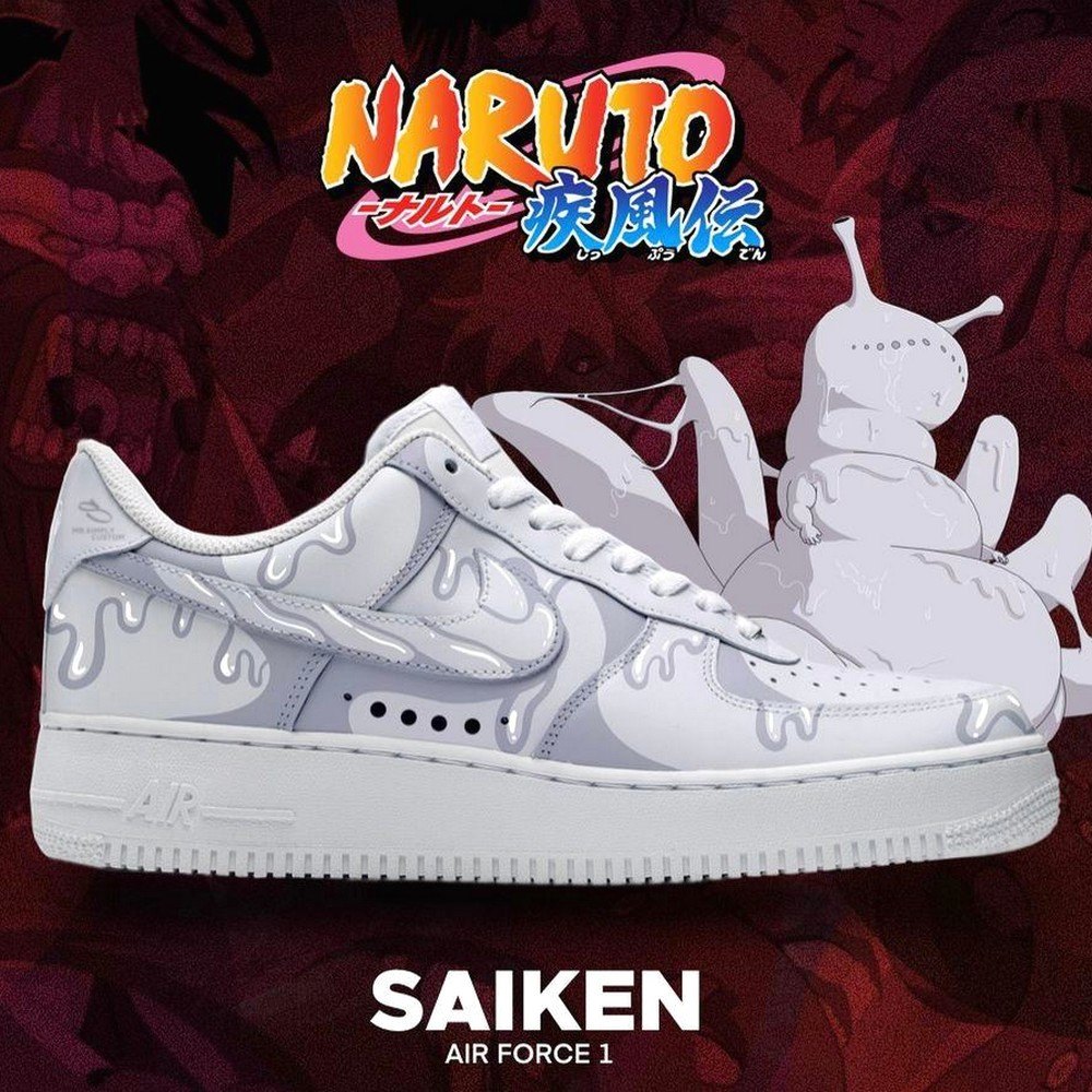 Saiken Naruto Air Force 1 Shoes Sneakers For Anime Fans