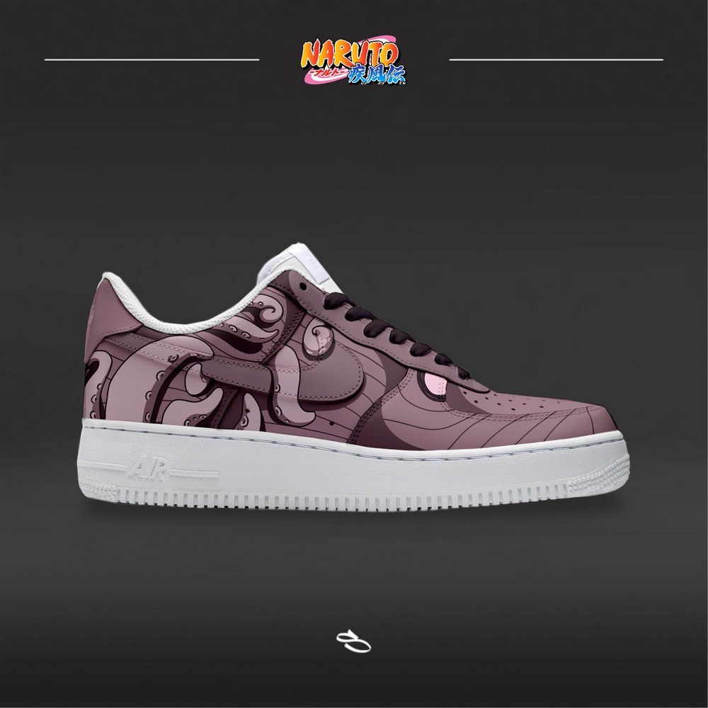 Eight Tails Bijuu Naruto Air Force 1 Shoes Sneakers For Anime Fans