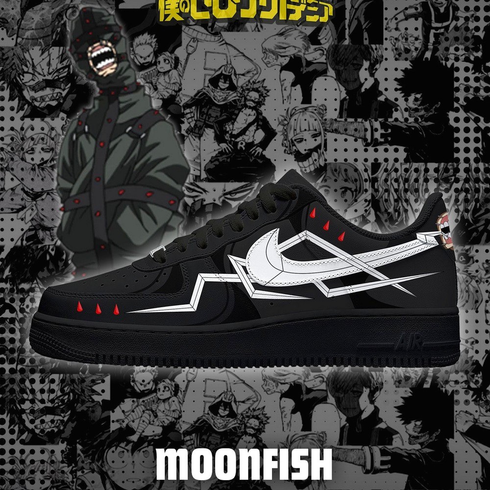 Moonfish My Hero Academia Air Force 1 Shoes Sneakers Gift For Anime Fan