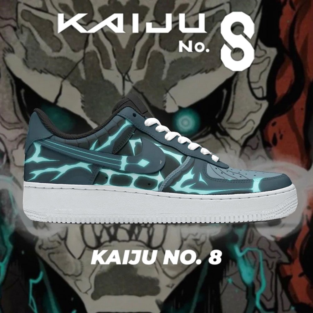 Kaiju No. 8 Nike Air Force 1 Shoes Sneakers Gift For Anime Fans