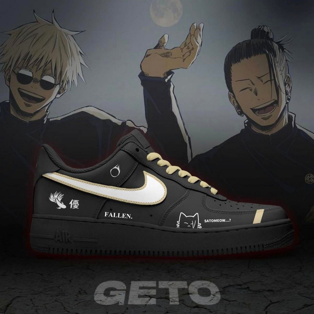 Suguru Geto Jujutsu Kaisen Air Force 1 Shoes Sneakers For Anime Fans