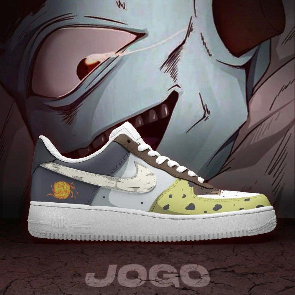 Jogo Jujutsu Kaisen Air Force 1 Shoes Sneakers For Anime Fans