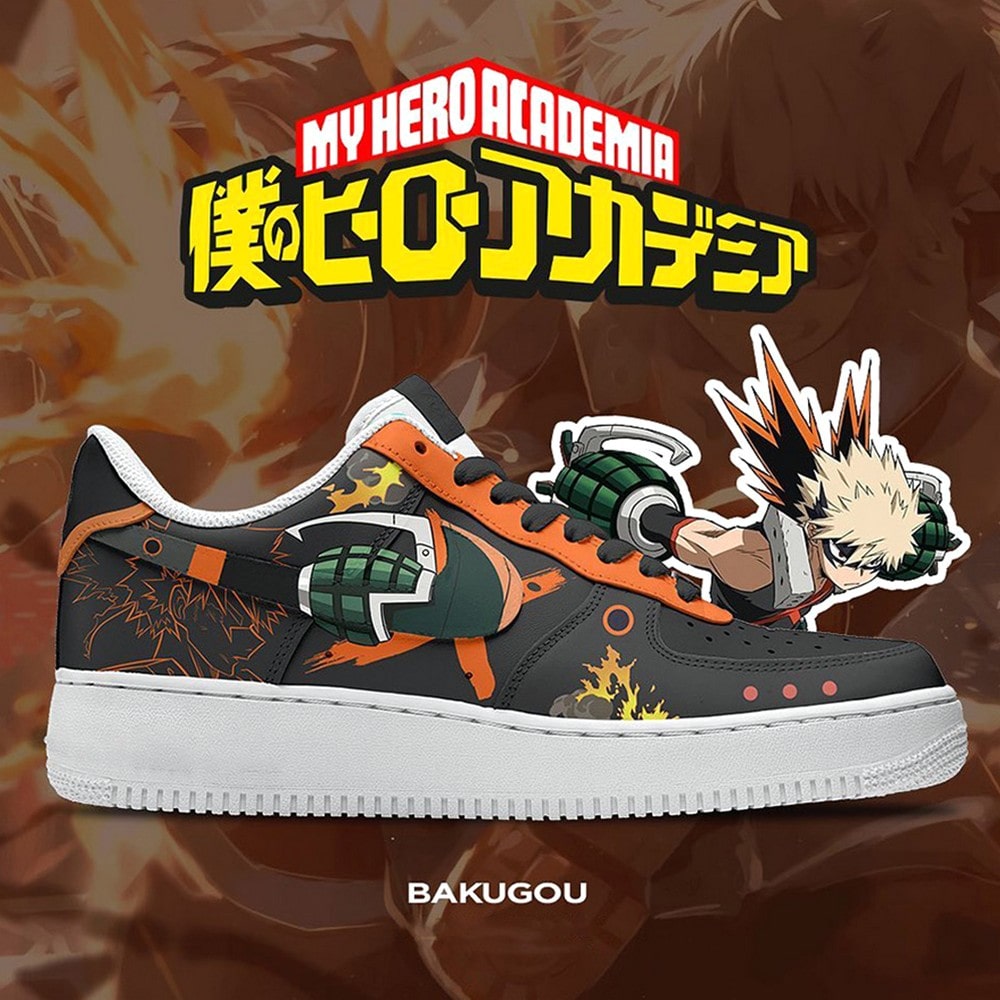 My Hero Academia Nike Air Force 1 Shoes Sneakers Gift For Anime Fans