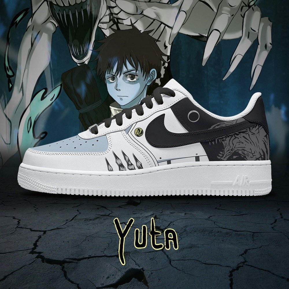 Yuta Okkotsu Jujutsu Kaisen Air Force 1 Shoes For Anime Fan