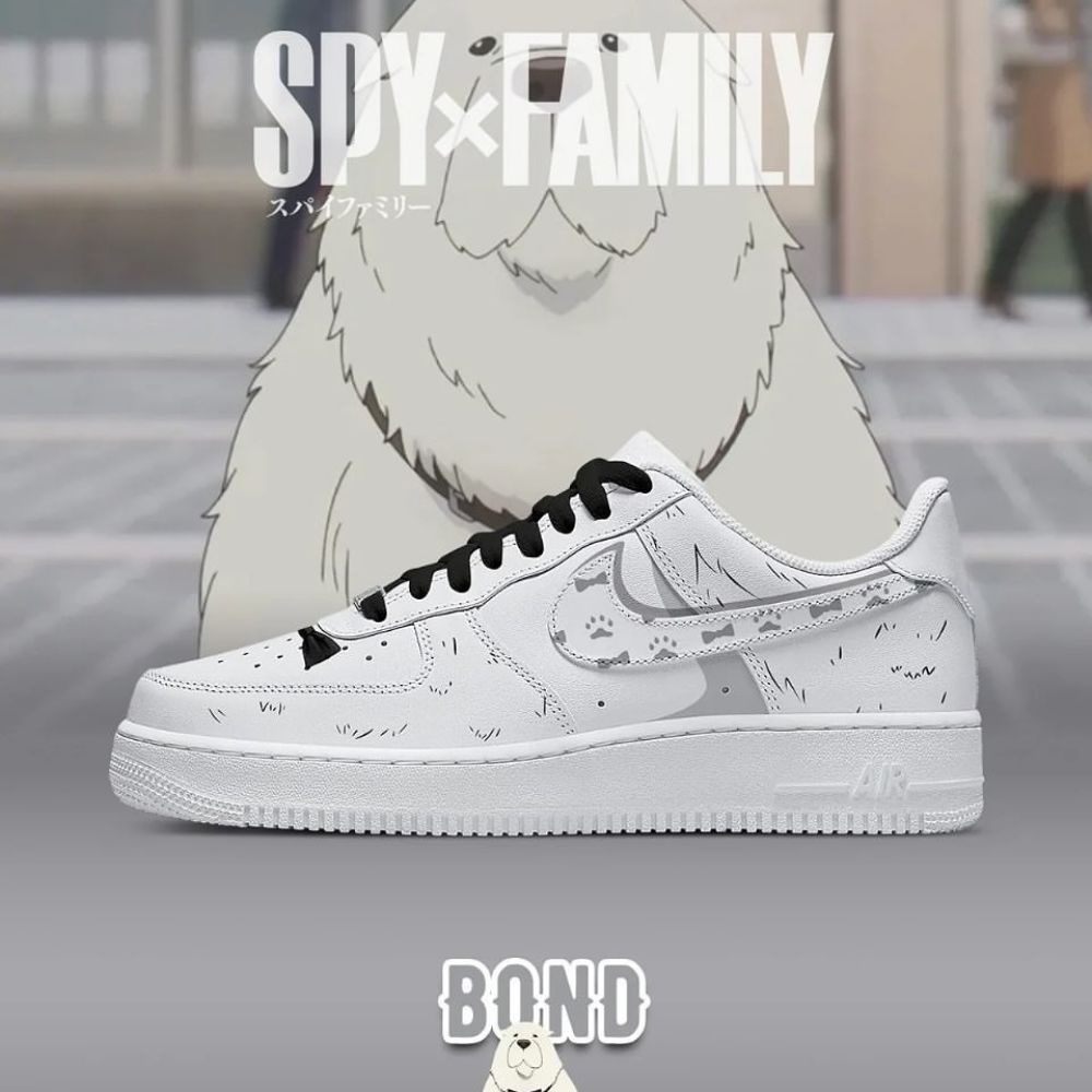 Bond Forger Spy X Family Air Force 1 Shoes Gift For Anime Fans
