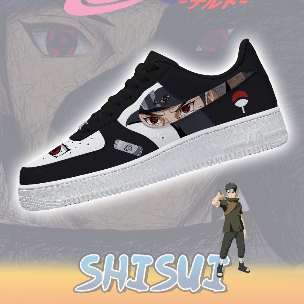 Uchiha Shisui Naruto Air Force 1 Shoes For Anime Fans