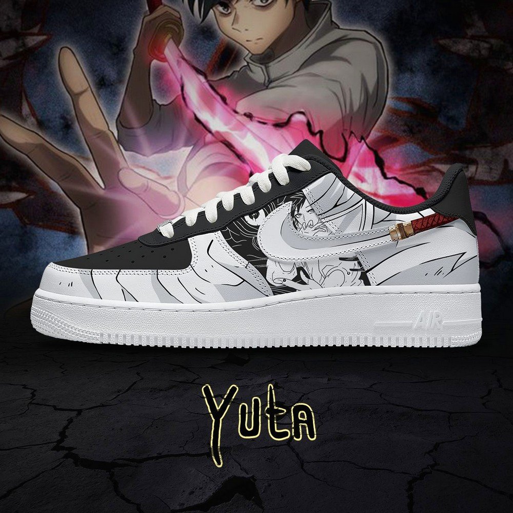 Yuta Okkotsu Character Jujutsu Kaisen Air Force 1 Shoes For Anime Fans