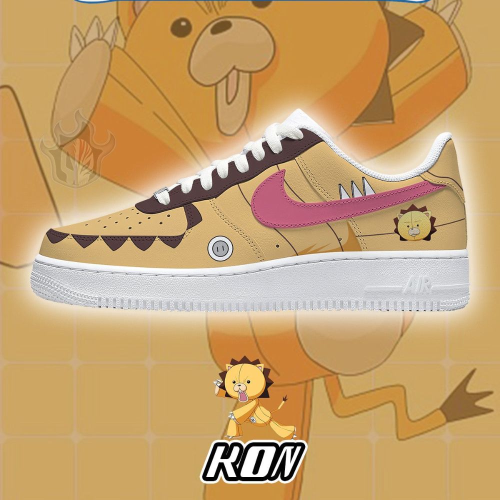 Kon Bleach Air Force 1 Shoes For Anime Fans