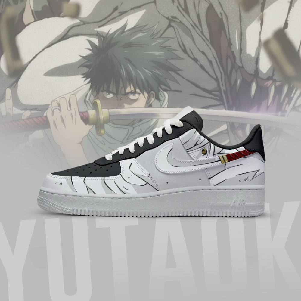 Yuta Jujutsu Kaisen Air Force 1 Shoes For Anime Fans