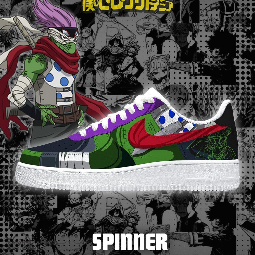 Spinner My Hero Academia Air Force 1 Shoes Gift For Anime Fan