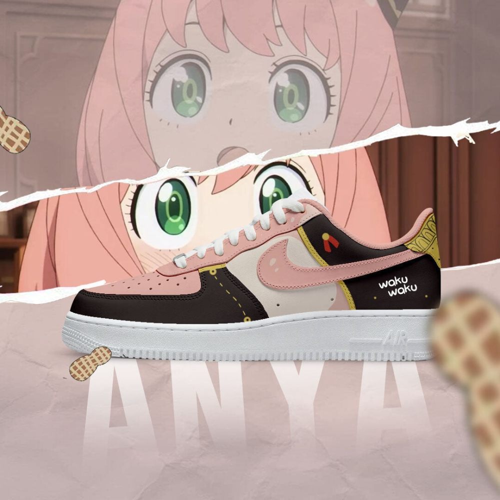 Anya Spy X Family Air Force 1 Shoes For Anime Fans