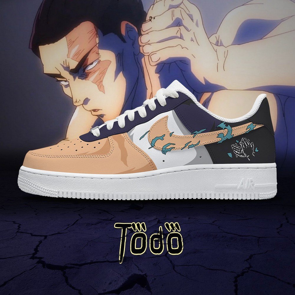 Aoi Todo Anime Jujutsu Kaisen Air Force 1 Shoes For Anime Fans