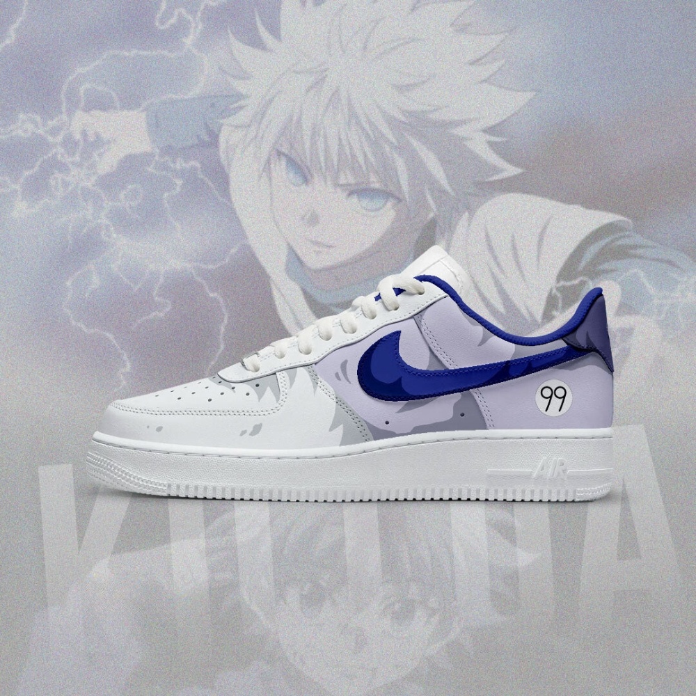 Killua Hunter X Huner Air Force 1 Shoes For Anime Fans