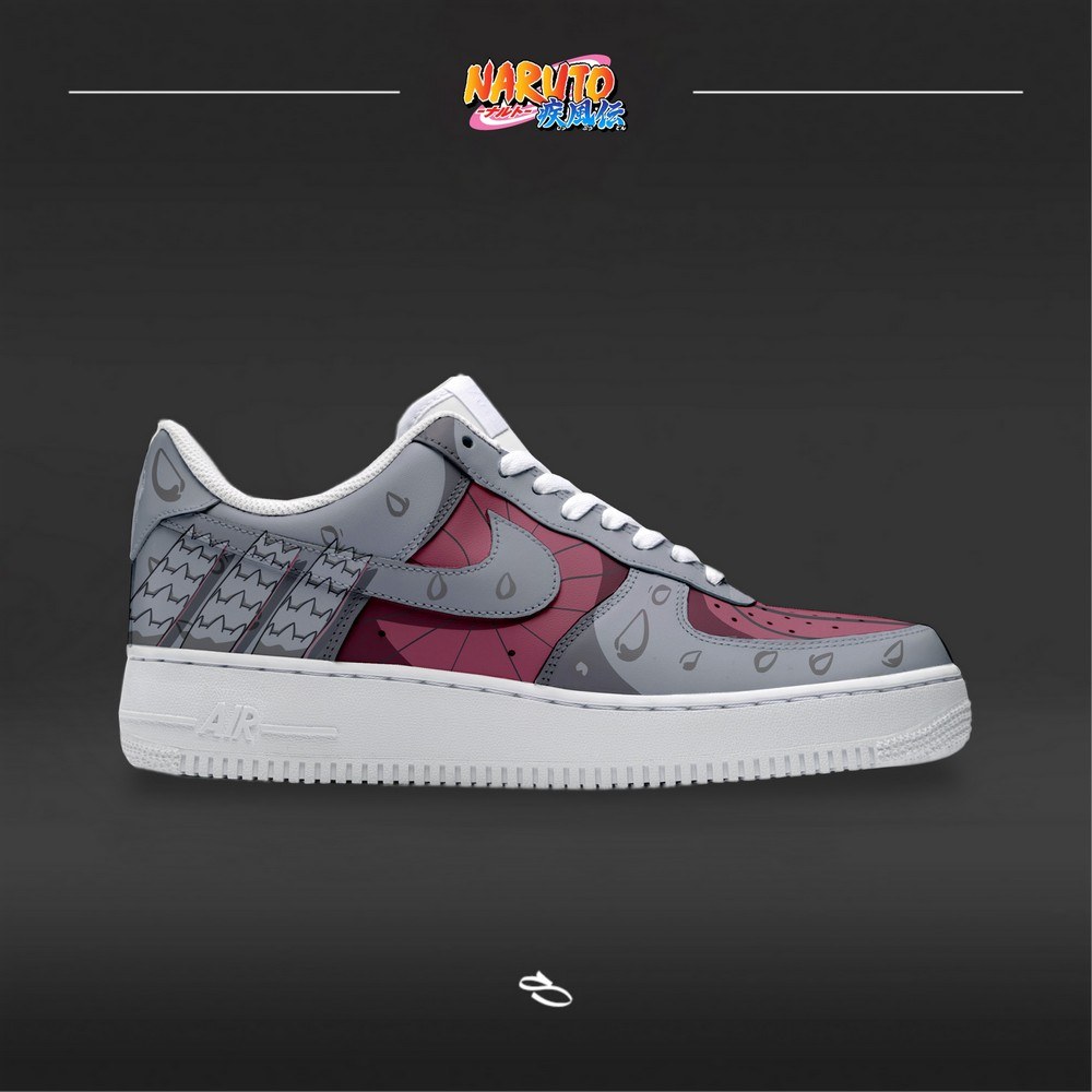 Three Tails Bijuu Isobu Naruto Air Force 1 Shoes For Anime Fans