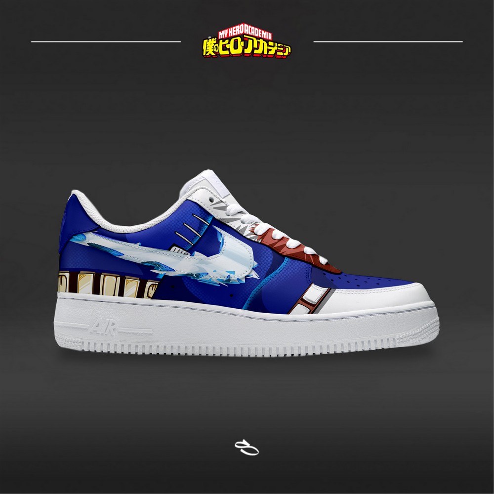 Todoroki Anime Character My Hero Academia Air Force 1 Shoes For Anime Fans