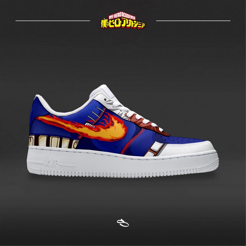 Todoroki My Hero Academia Air Force 1 Shoes Gift For Anime Fans
