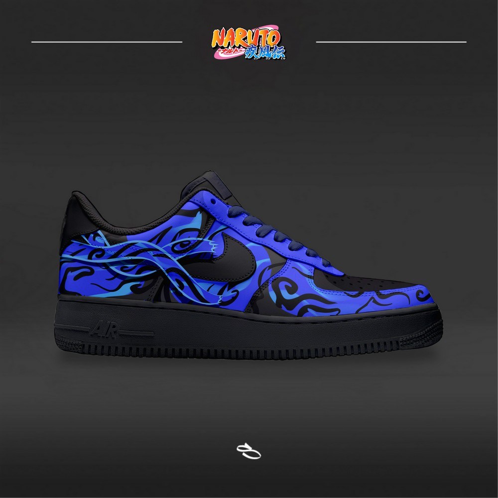 Two Tails Bijuu Matatabi Naruto Air Force 1 Shoes For Anime Fans
