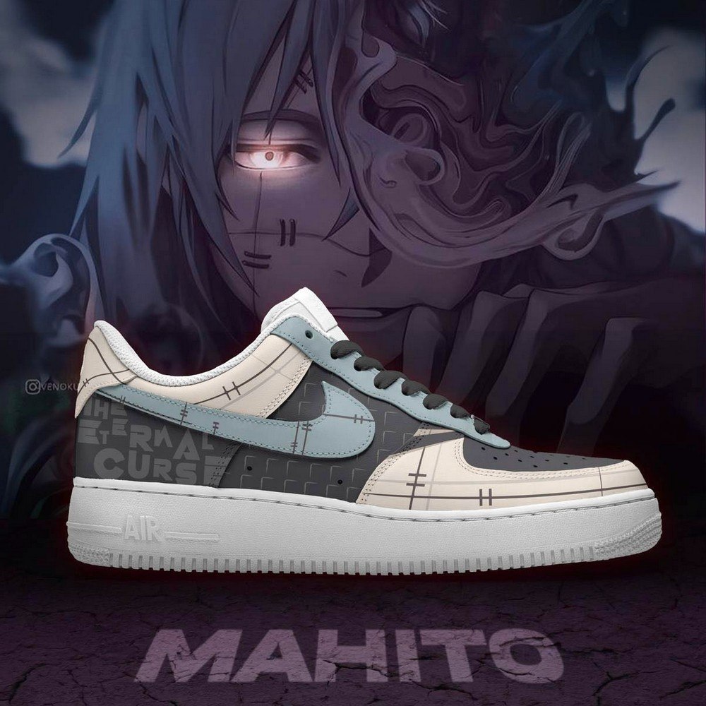 Mahito Jujutsu Kaisen Air Force 1 Shoes For Anime Fans