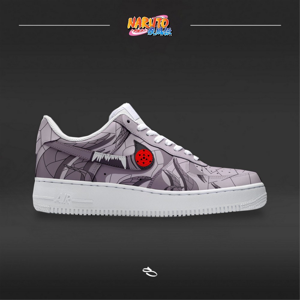 Ten Tails Bijuu Naruto Air Force 1 Shoes For Anime Fans