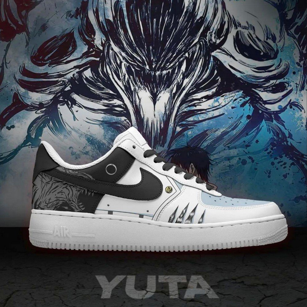 Yuta Okkotsu Jujutsu Kaisen Air Force 1 Shoes For Anime Fans