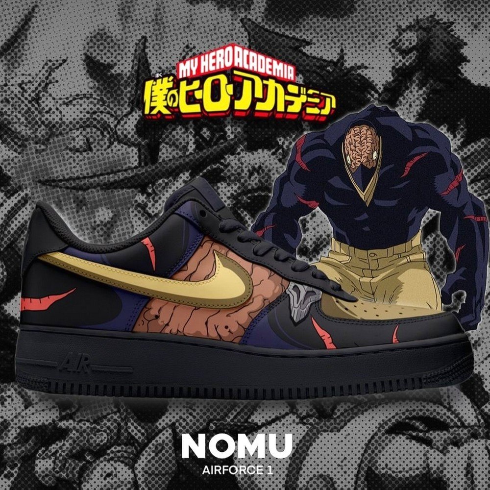 Nomu My Hero Academia Air Force 1 Shoes For Anime Fans