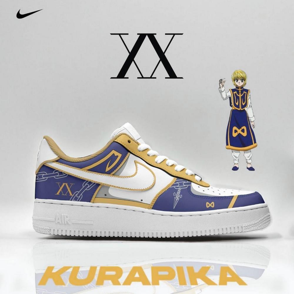 Kurapika Hunter X Hunter Air Force 1 Shoes For Anime Fans