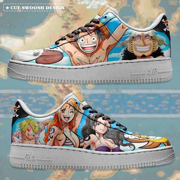 One Piece Full Nike Logo Air Force 1 Shoes Sneakers Best Gift For Men And Women