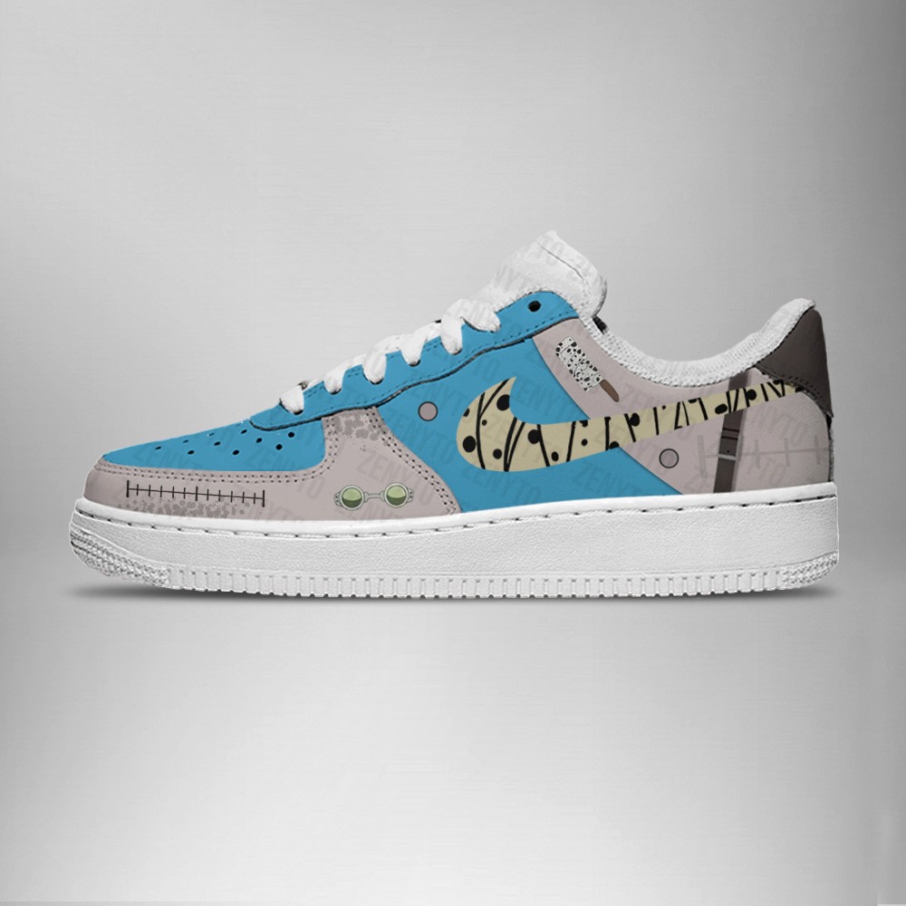 Nanamin Jujutsu Kaisen Nike Air Force 1 Shoes For Anime Fans