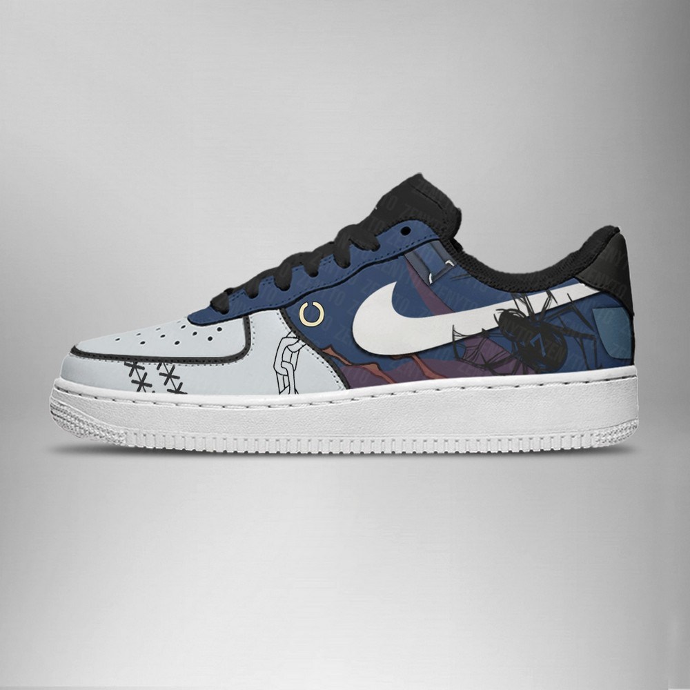 Franklin Hunter x Hunter Phantom Troupe Nike Air Force 1 Shoes For Anime Fans